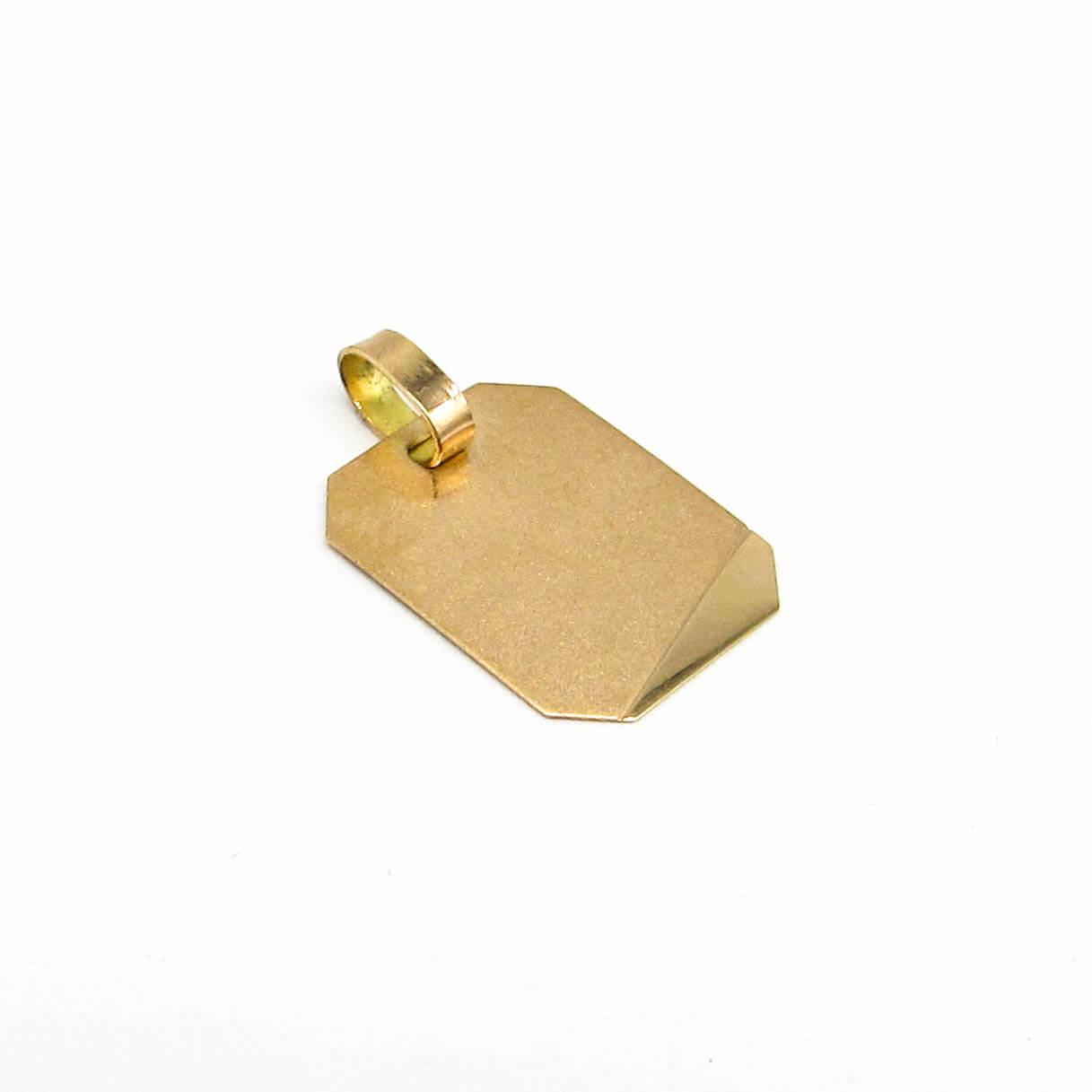 MEDALLA 12x15MM /O.ROJO
